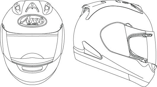 Arai Vector Helmet Replacement Parts | Reviewmotors.co